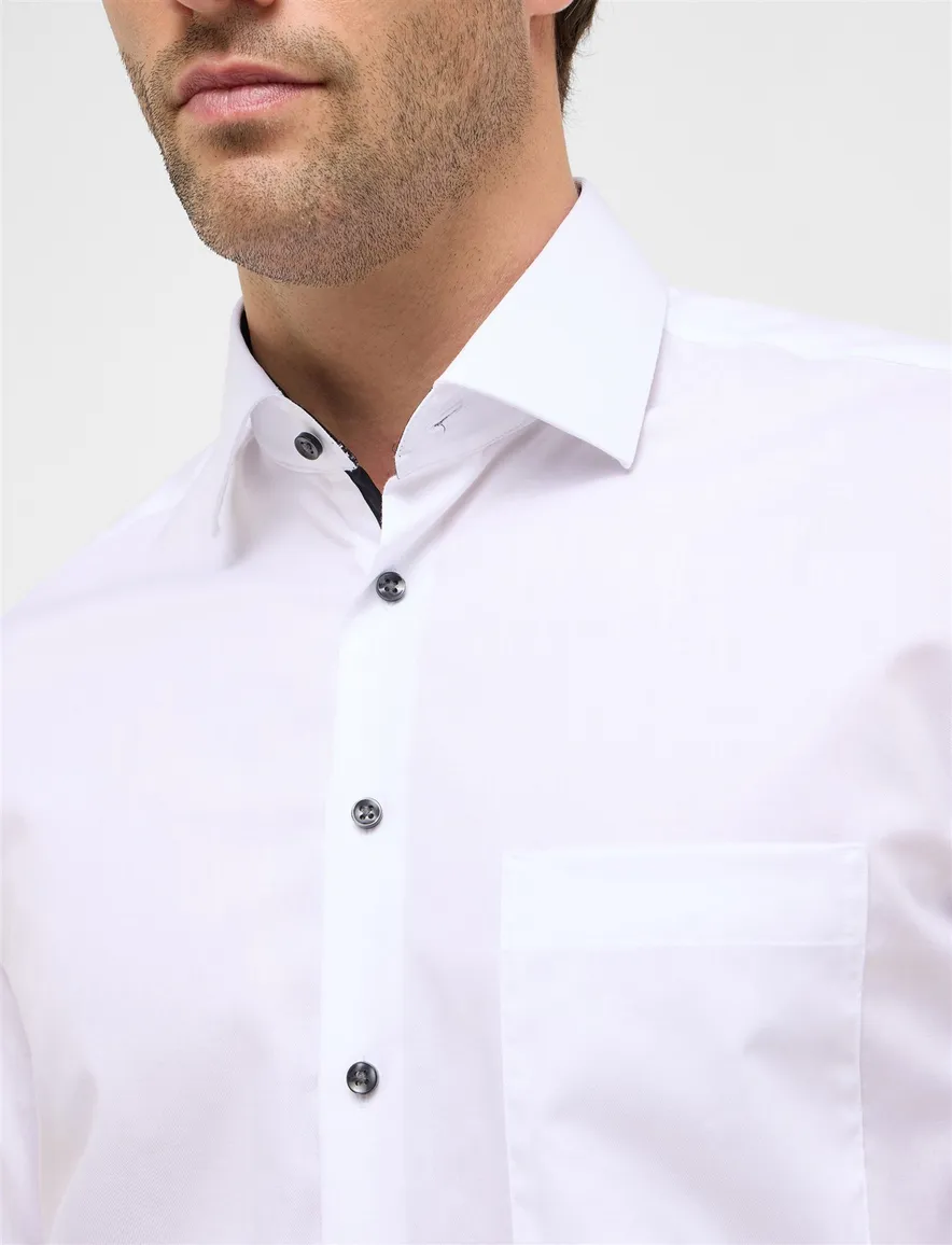 Eterna overhemd Modern Fit wit