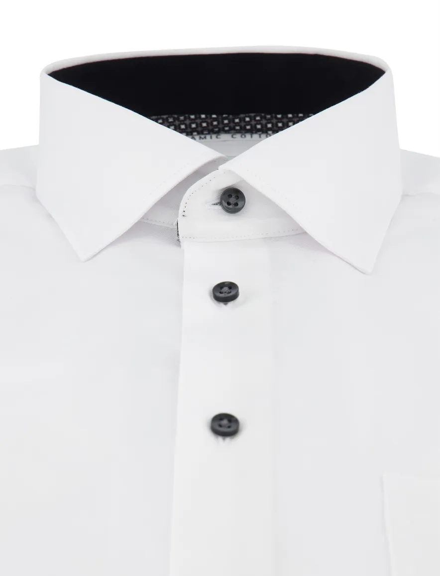 Eterna overhemd Modern Fit wit