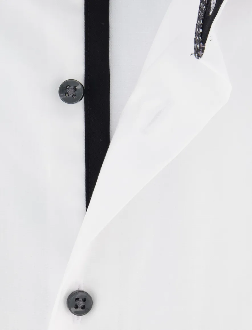 Eterna overhemd Modern Fit wit