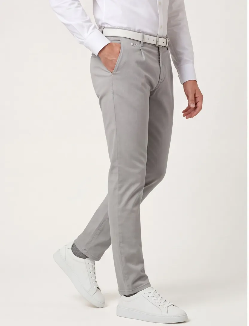 Grijs pantalon chino Tramarossa