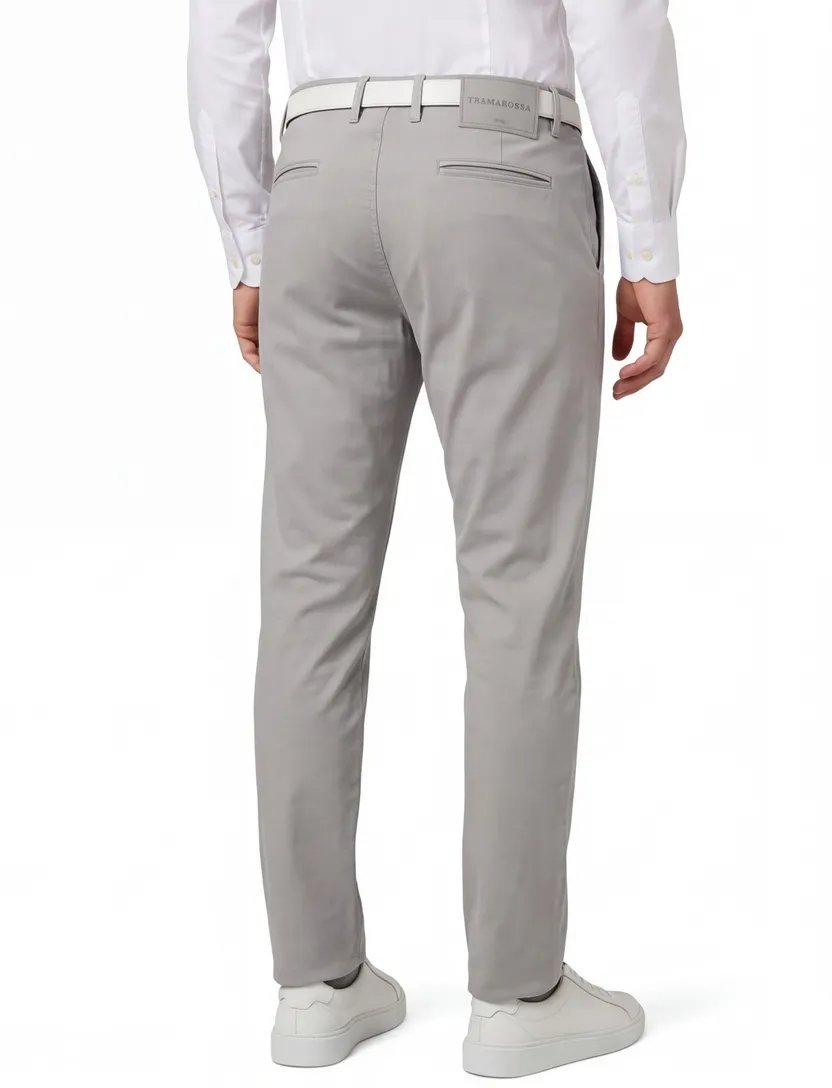 Grijs pantalon chino Tramarossa