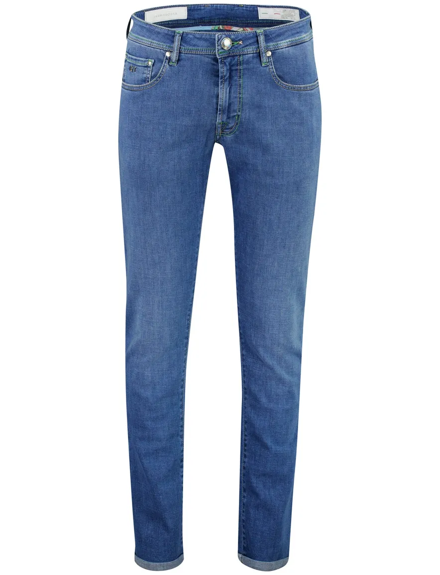 Blauwe jeans Tramarossa Michelangelo normale fit