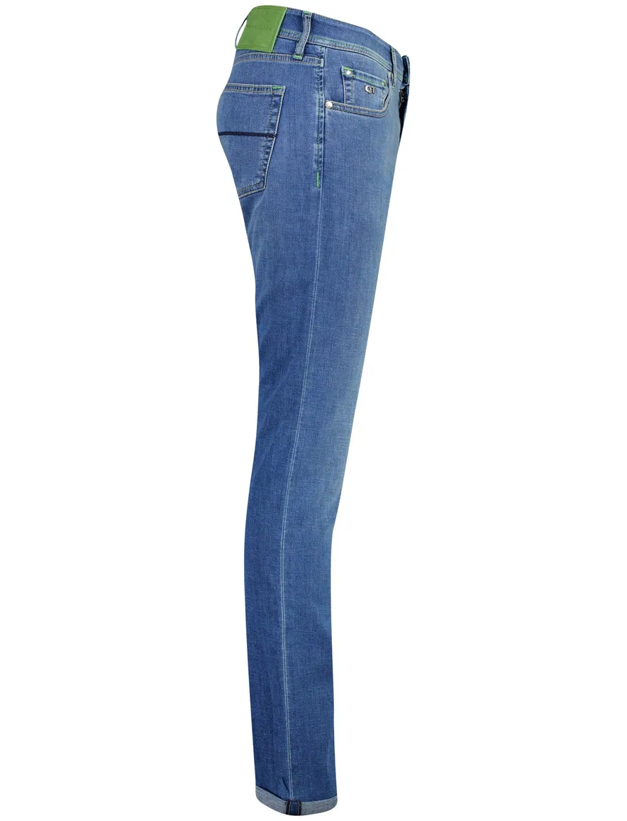 Blauwe jeans Tramarossa Michelangelo normale fit