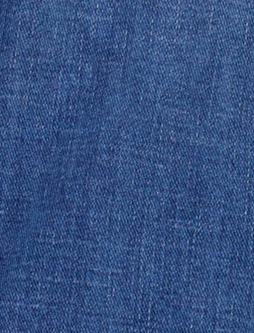 Tramarossa Michelangelo jeans blauw stiksel groen