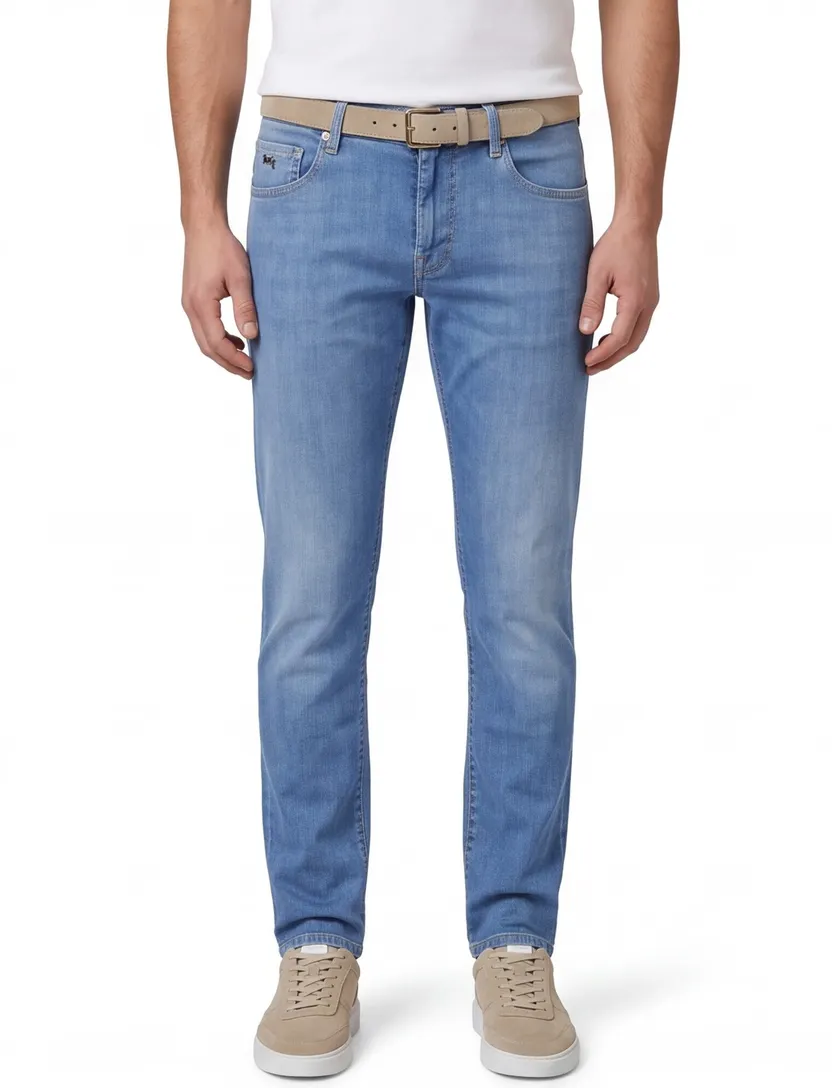 Spijkerbroek Tramarossa Michelangelo normale fit 5-pocket