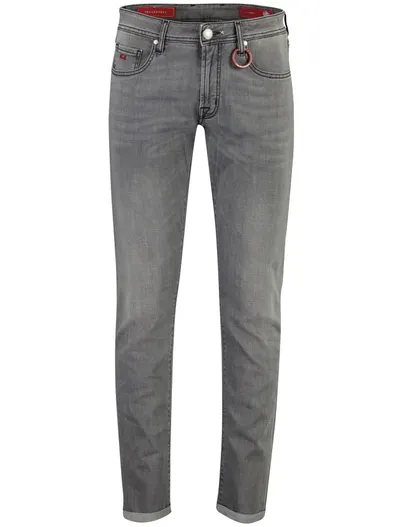 Tramarossa Tramarossa 5-pocket broek grijs