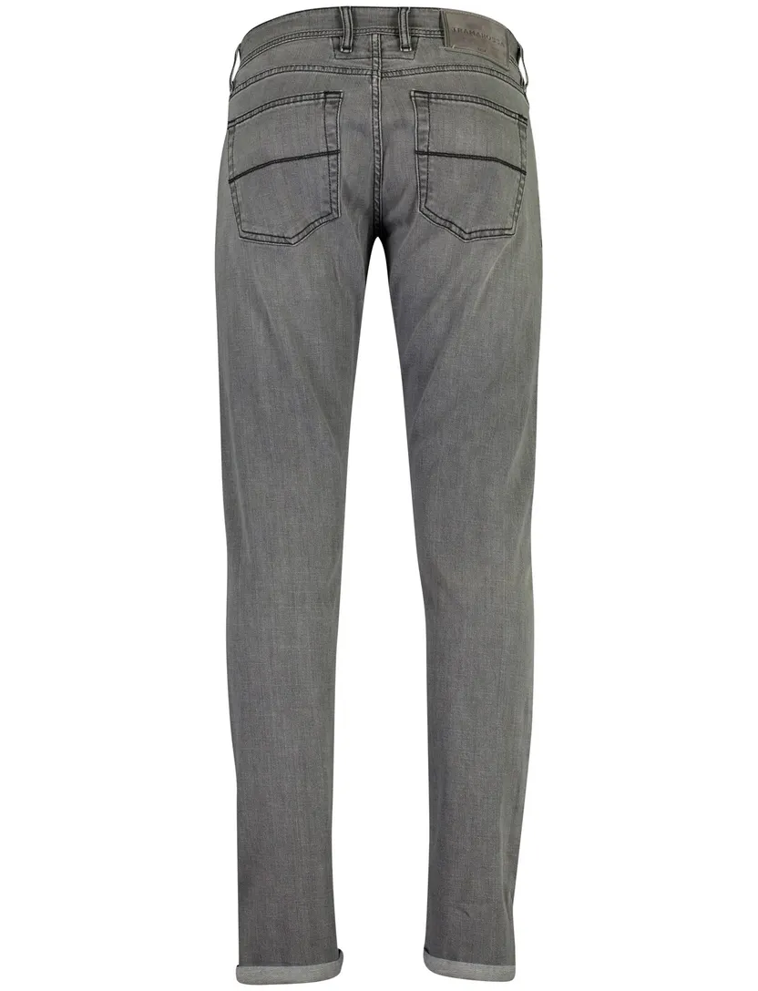 Broek Tramarossa grijs 5-pocket normale fit