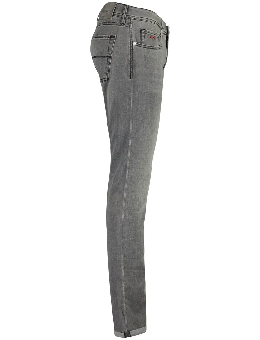 Broek Tramarossa grijs 5-pocket normale fit