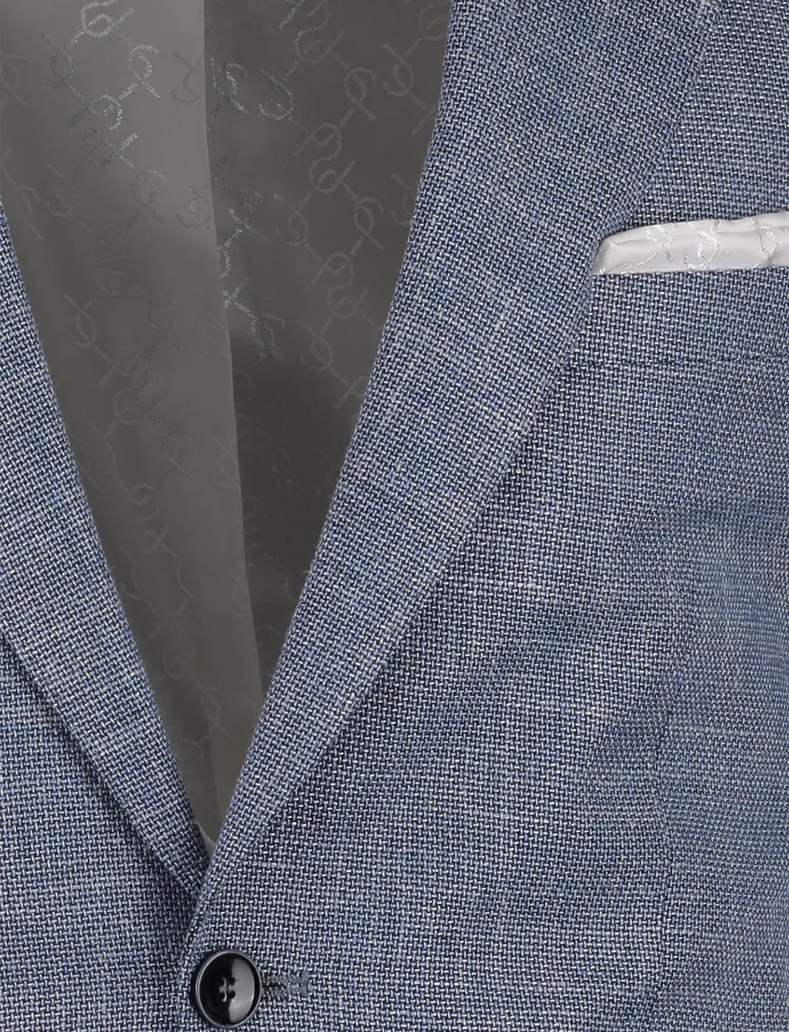 Carl Gross colbert gemeleerd blauw Carl Gross