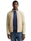 Gant tussenjas beige effen normale fit