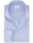 Xacus overhemd lichtblauw gestreept slim fit