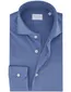 Xacus overhemd blauw cutaway boord normale fit