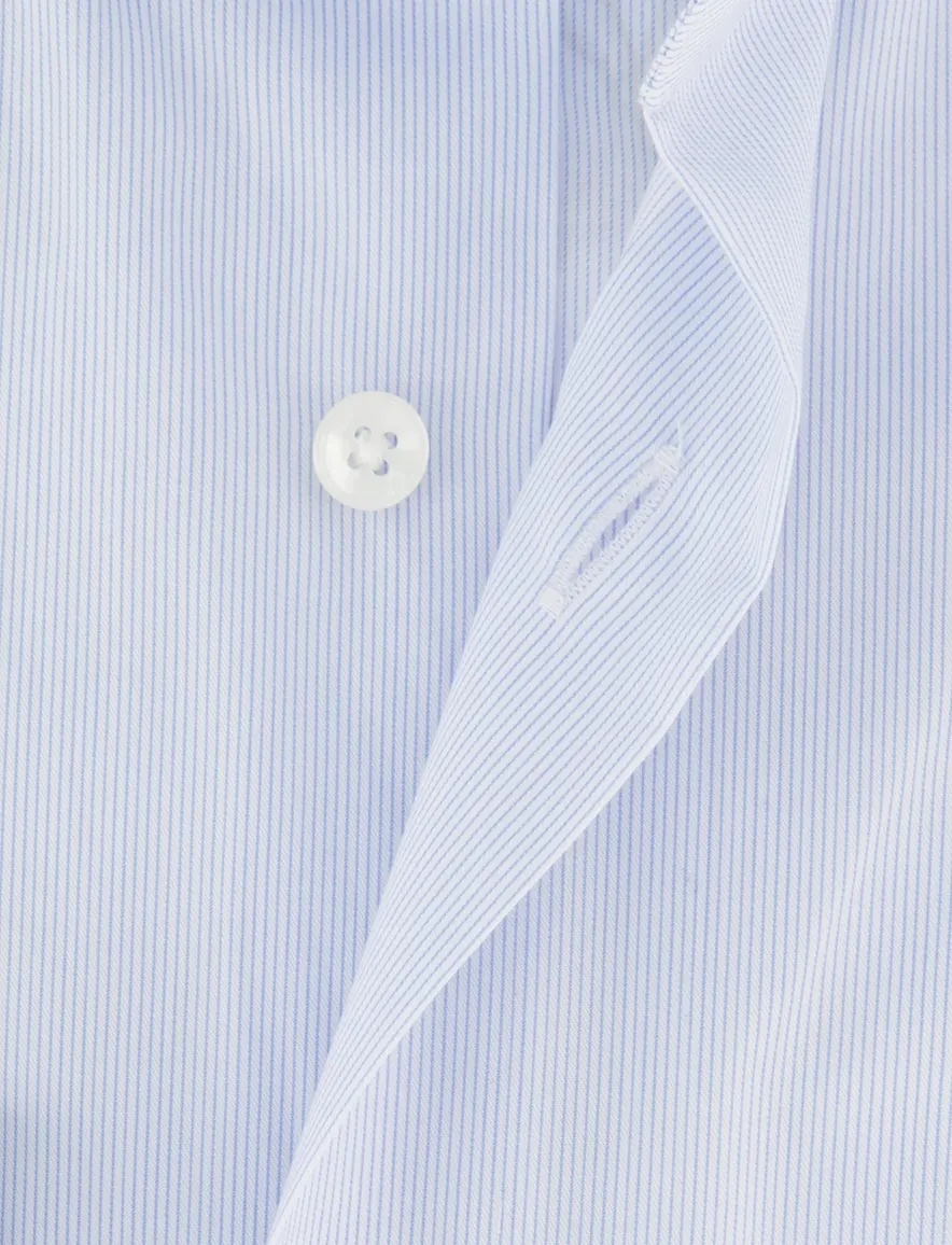 Xacus overhemd lichtblauw Tailor Fit