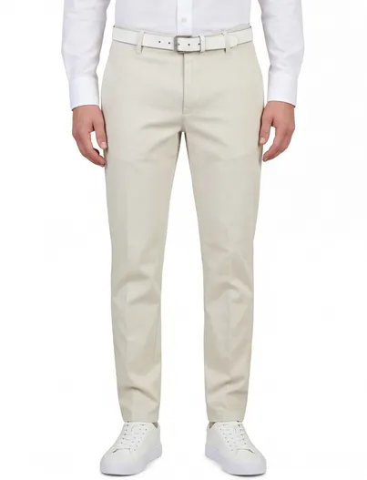 Barmas Barmas Roger flatfront broek ecru