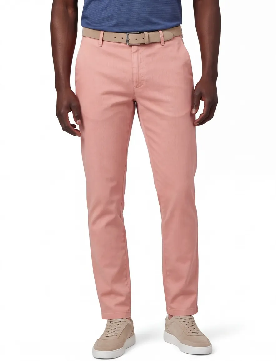 Roze pantalon Barmas normale fit