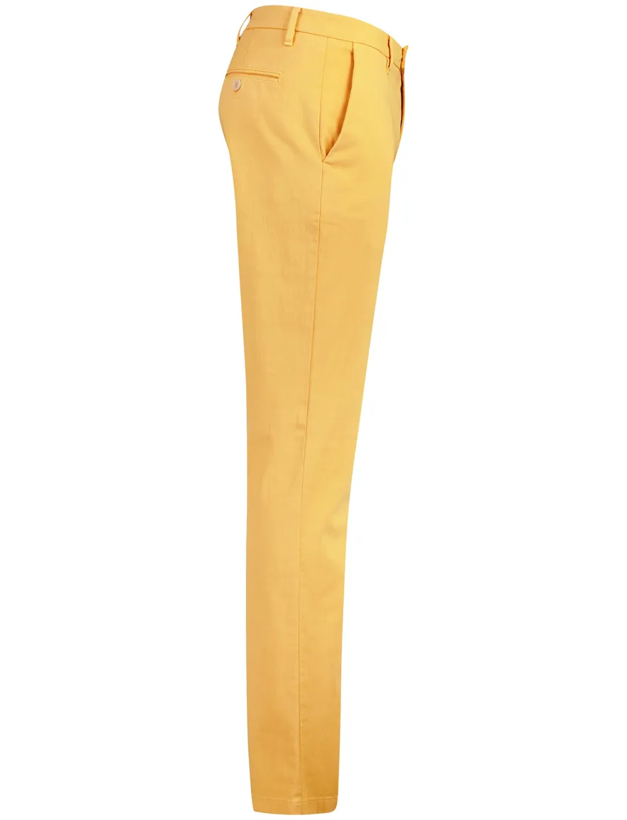 Barmas pantalon geel normale fit