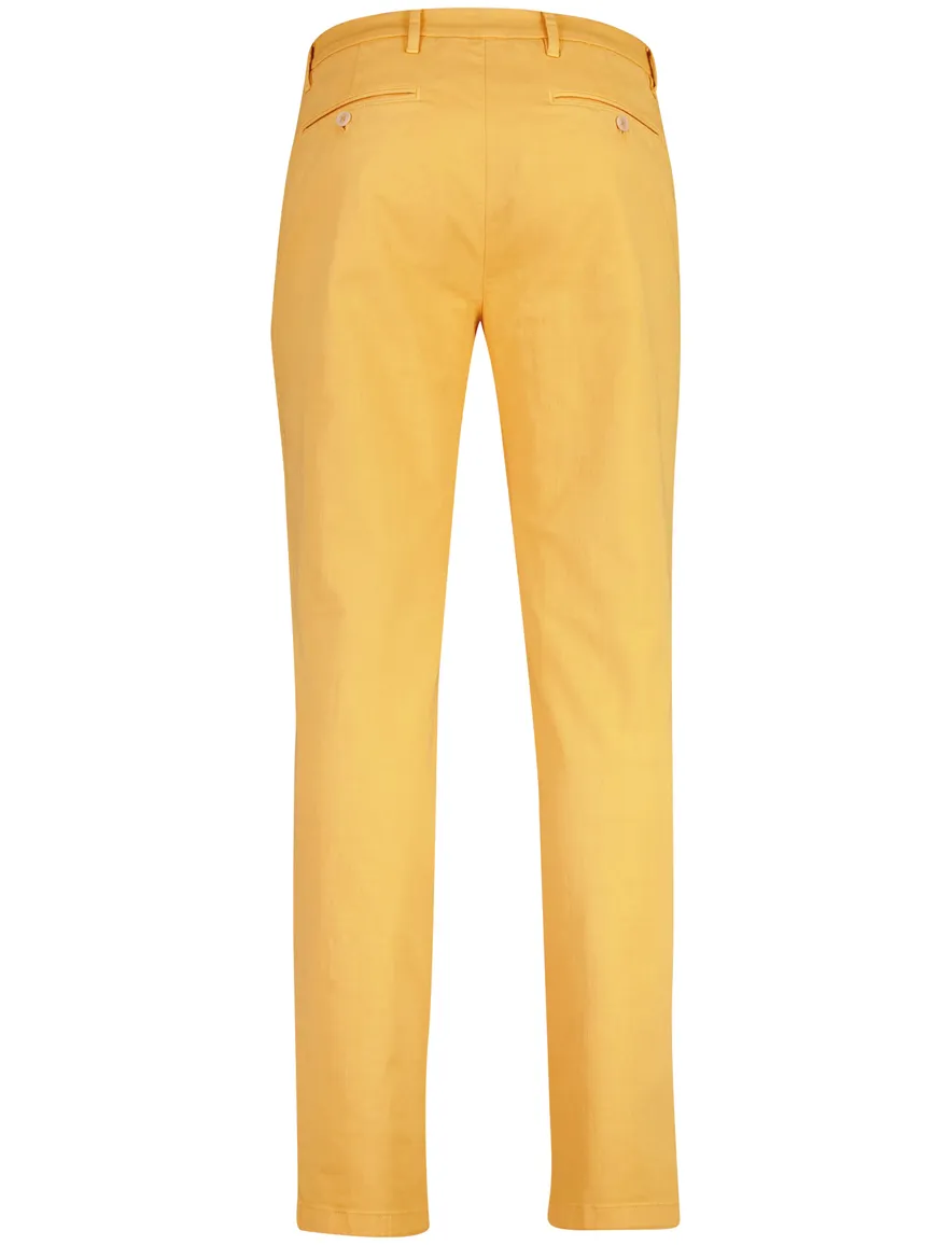 Barmas pantalon geel normale fit