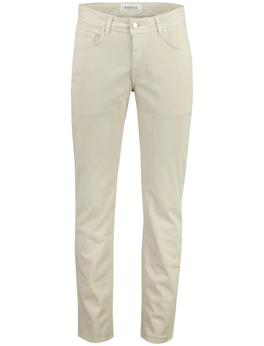 Barmas Dean broek zand 5-pocket