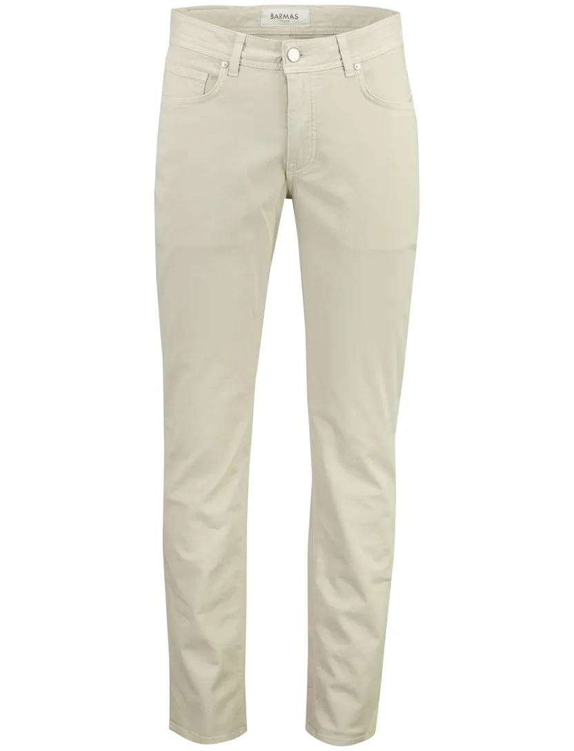 Broek Barmas Dean zand 5-pocket