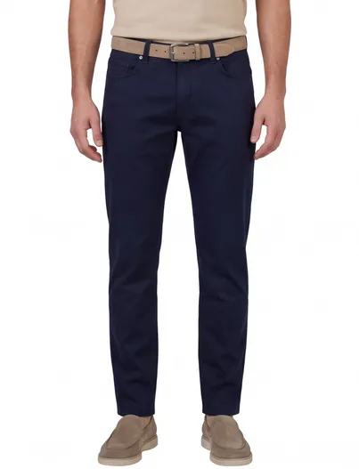 Barmas Barmas Dean broek donkerblauw 5-pocket