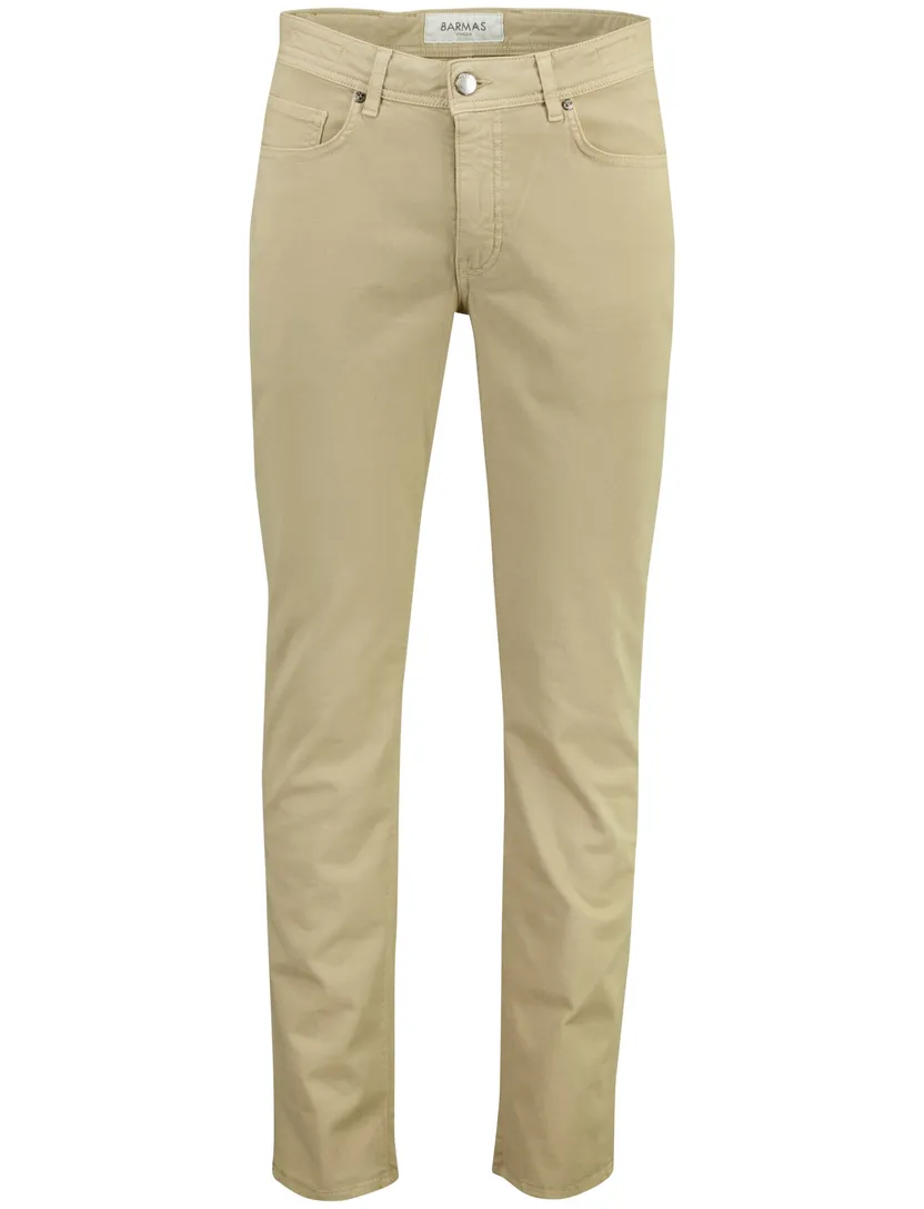 Broek Barmas Dean beige 5-pocket