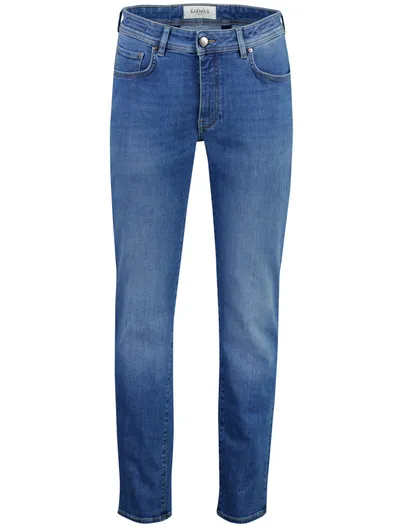 Barmas Blauwe jeans Barmas Dean zonder omslag katoen