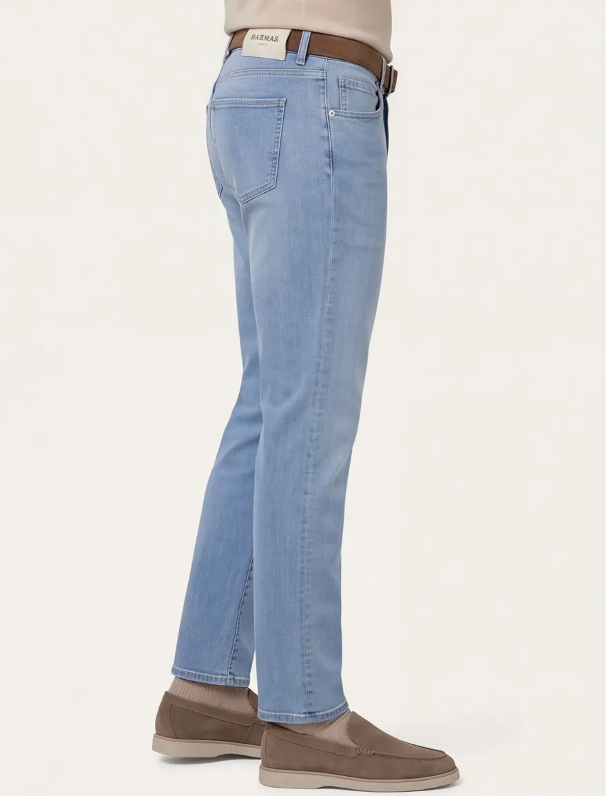 Barmas 5 pocket jeans blauw