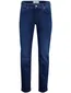 Donkerblauwe jeans Barmas Dean 5 pocket zonder omslag