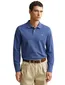 polo blauw Gant met lange mouw