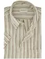Gant overhemd korte mouw beige linnen
