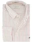 Gant overhemd wit Regular Fit roze gestreept