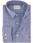 Gant overhemd blauw wit gestreept