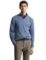 Gant trui half zip gebreid katoen normale fit blauw