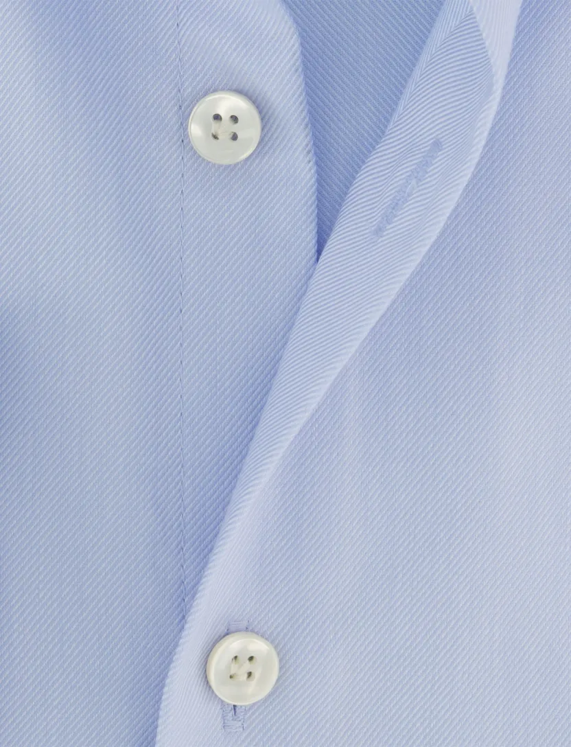 Overhemd John miller tailored fit lichtblauw