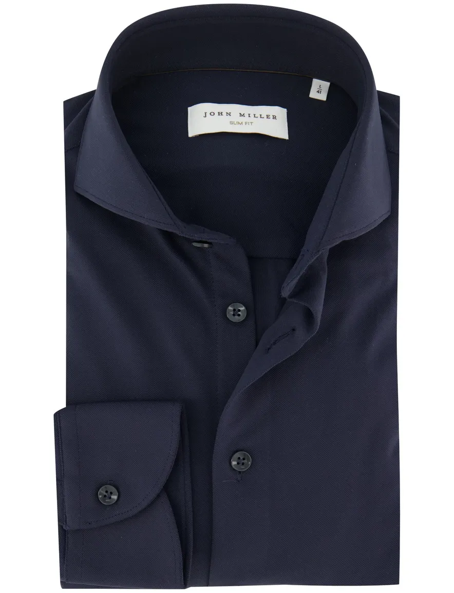 John Miller overhemd mouwlengte 7 Slim Fit