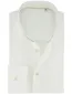 Witte overhemd Ledub Slim Fit effen strijkvrij