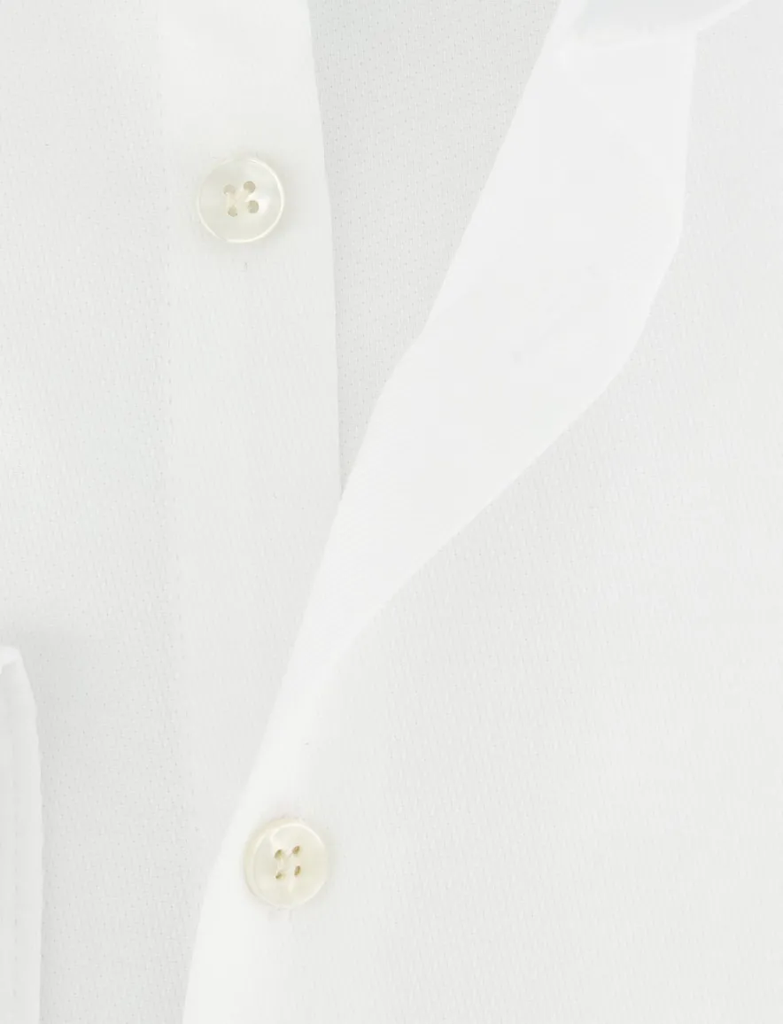 John Miller zakelijk overhemd Tailored Fit wit