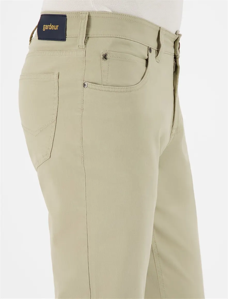 Gardeur pantalon beige modern fit