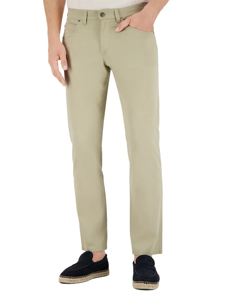 Gardeur pantalon beige modern fit