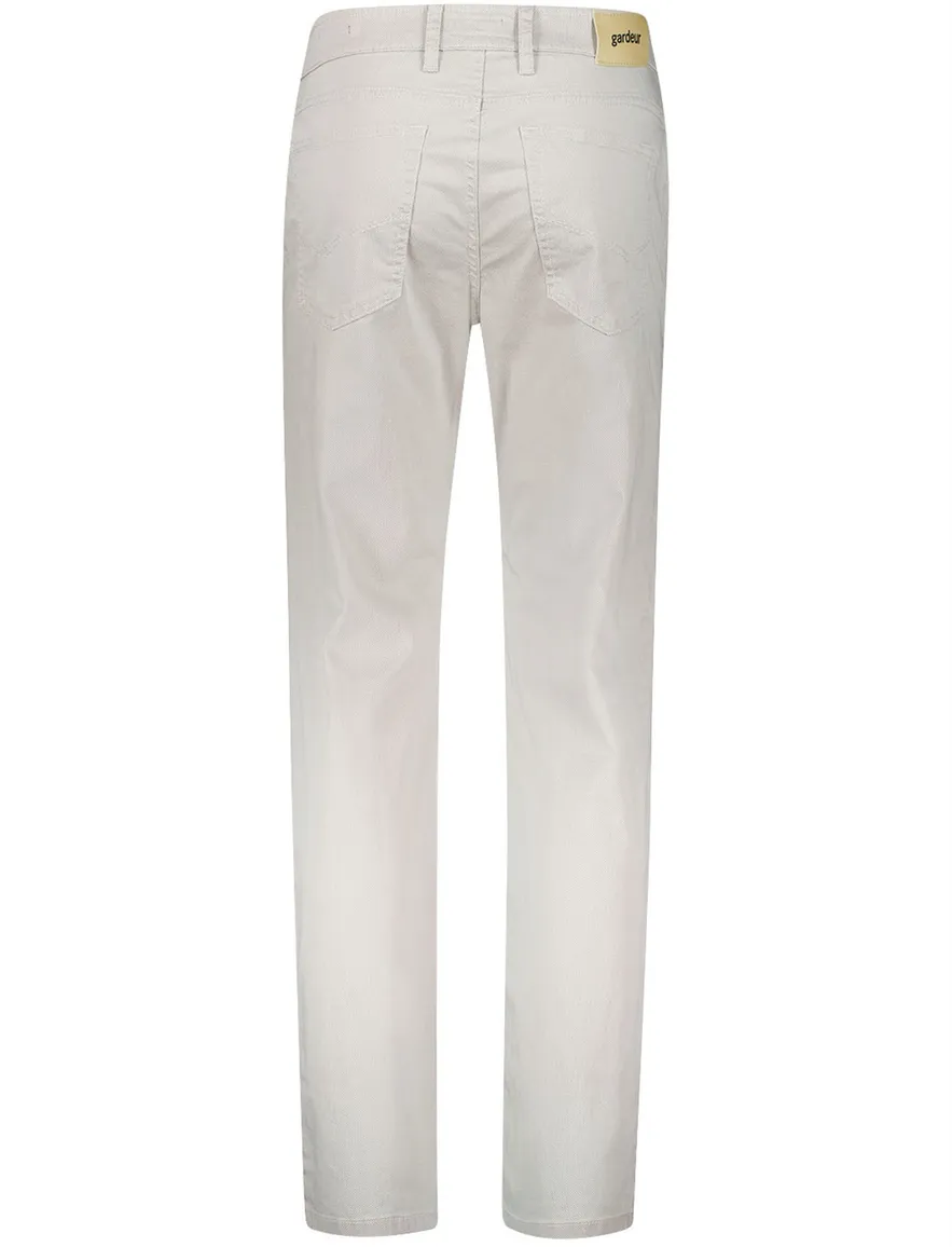 Gardeur pantalon 5-pocket normale fit beige Bill
