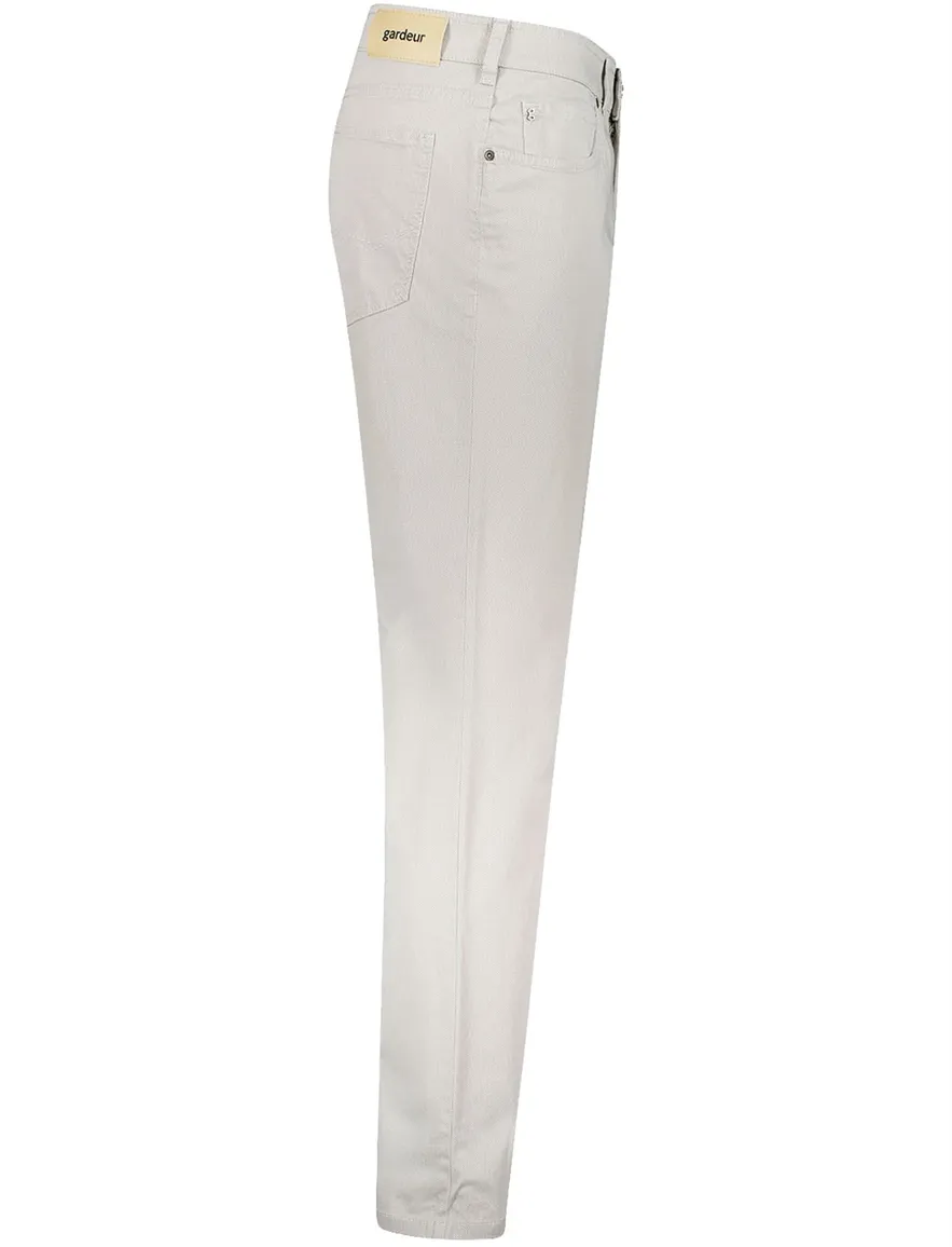 Gardeur pantalon 5-pocket normale fit beige Bill