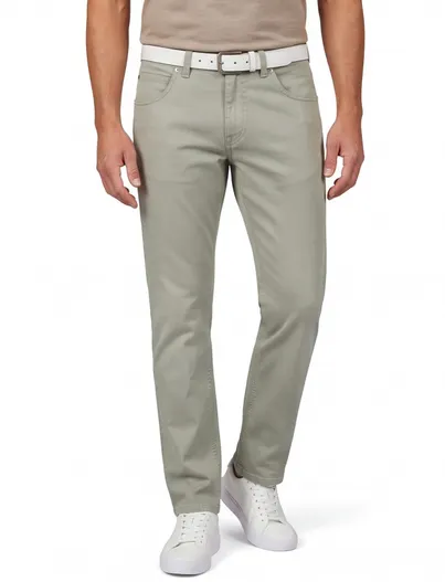 Gardeur Gardeur Bill 5-pocket groen normale fit