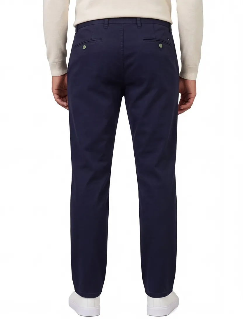 Gardeur Bobby chino donkerblauw