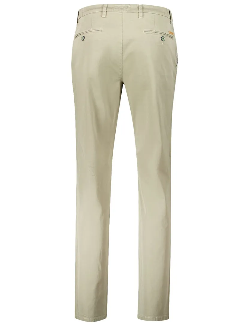 Pantalon flatfront Gardeur khaki normale fit