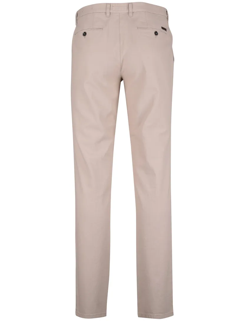 Pantalon Gardeur beige normale fit flatfront model