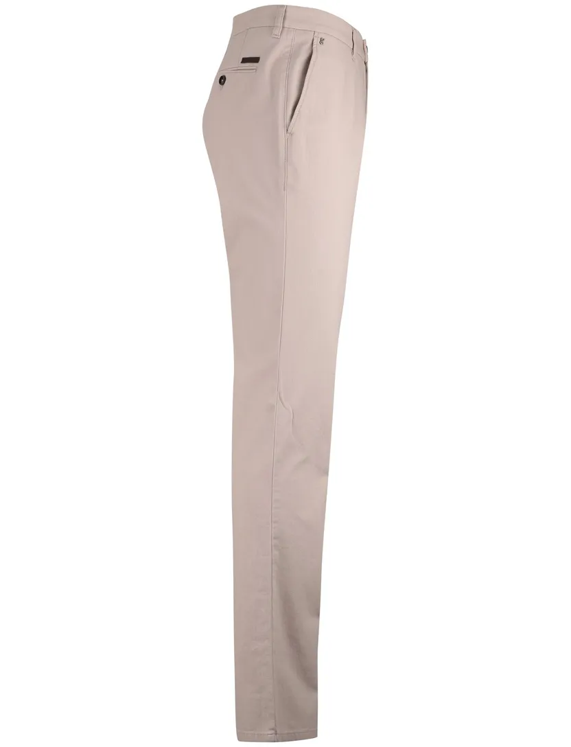 Pantalon Gardeur beige normale fit flatfront model