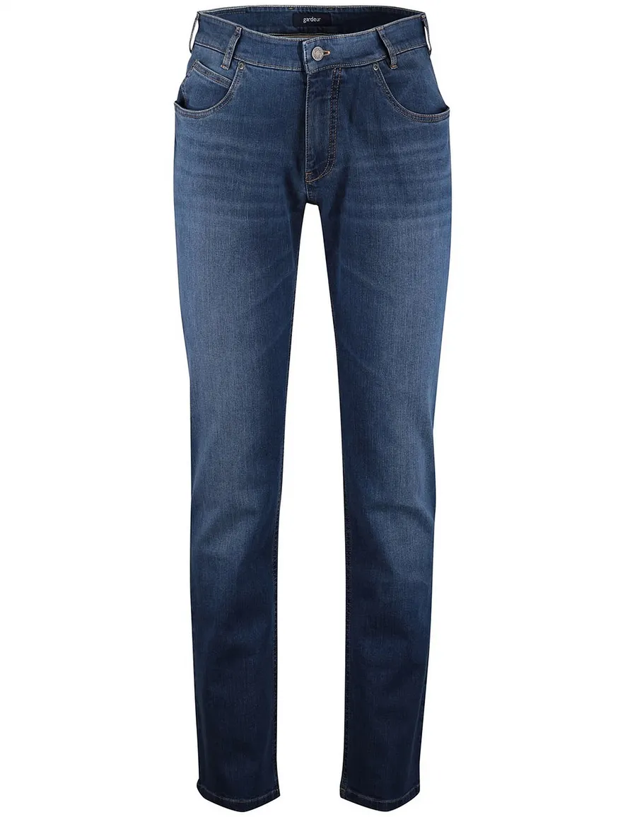 Gardeur modern fit jeans donkerblauw