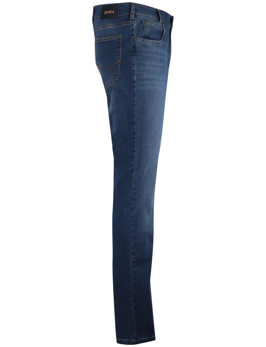 Gardeur modern fit jeans donkerblauw