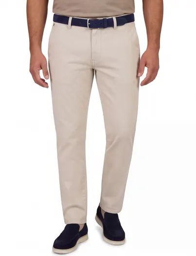 Gardeur Beige pantalon flatfront Gardeur Benito
