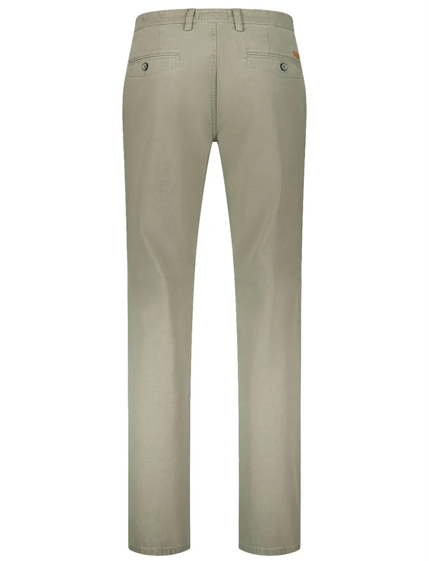 Gardeur broek 5 pocket groen